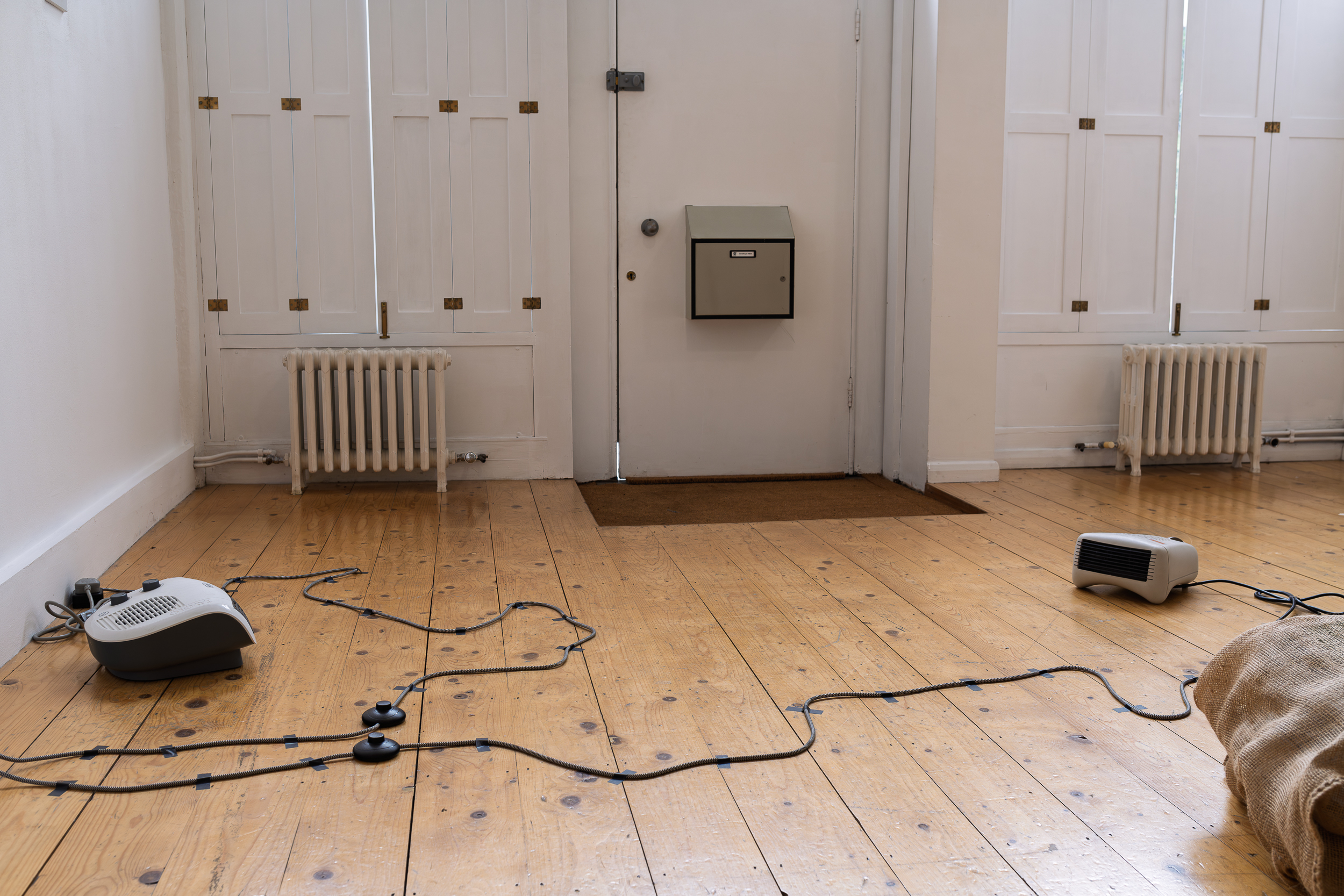 Sound heaters installation view